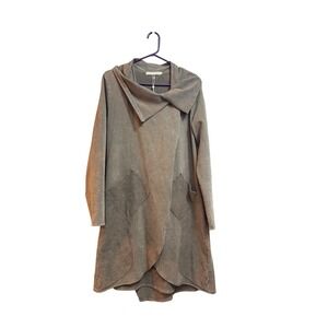 Testimony Los Angeles French Terry Tunic‎ Jakcet Pockets Oversized L
